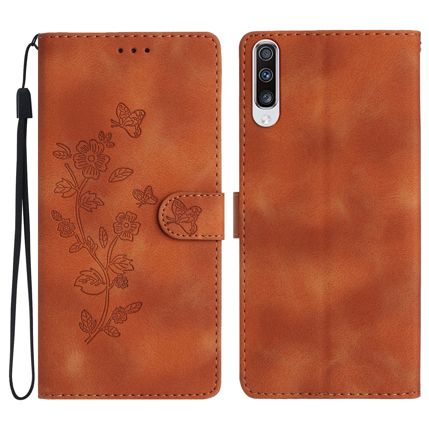 For Samsung Galaxy A50 / A50s / A30s Stand Wallet Case Flower Imprint PU Leather Phone Cover For Samsung Galaxy A50 / A50s / A30s Stand Wallet Case Flower Imprint PU Leather Phone Cover